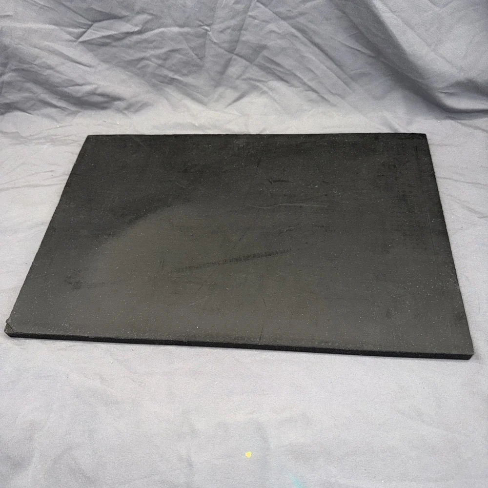 Winco BM-1812K Bar Service Mat Black Rubber 18